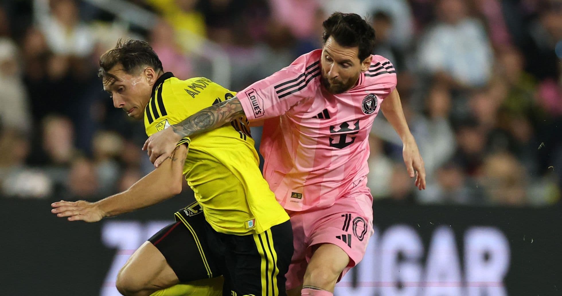 Inter Miami Player Ratings vs Columbus Crew: Messi Shines but Morales Red Card Costs the Team