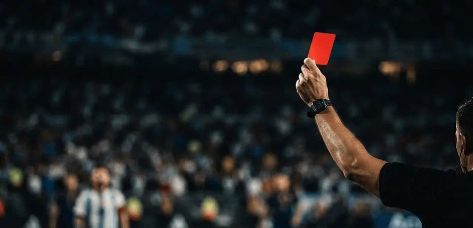 Argentina Sets Unwanted World Cup Final Record with Third Red Card