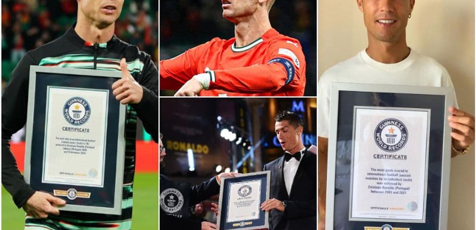 Cristiano Ronaldo's Guinness World Records: A Comprehensive List