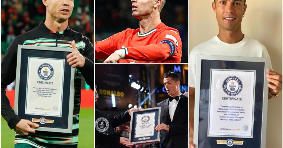 Cristiano Ronaldo's Guinness World Records: A Comprehensive List