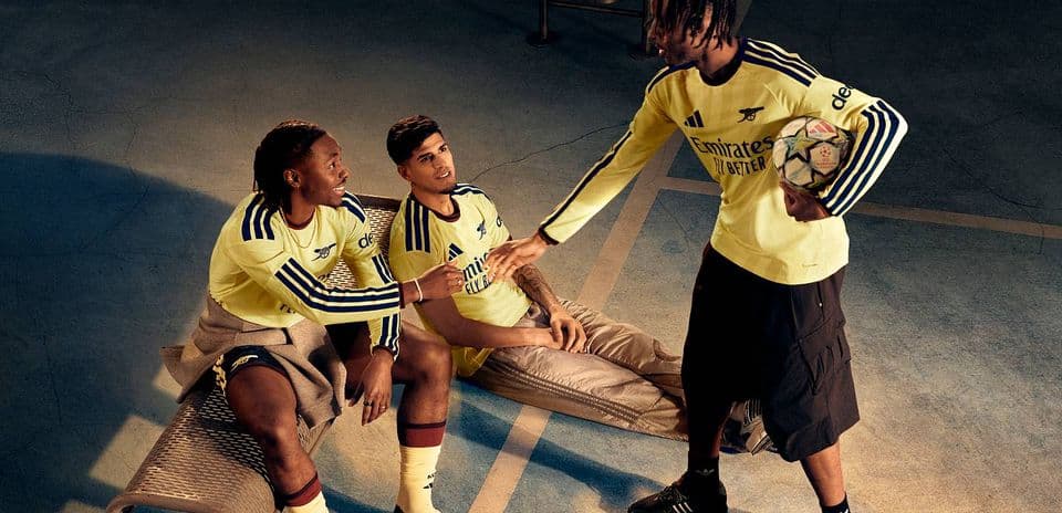 Arsenal Revives Classic Yellow for 2026–27 Third Kit