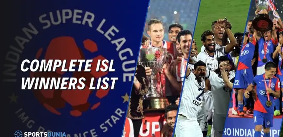 Complete List of Indian Super League Champions from 2014 to 2024