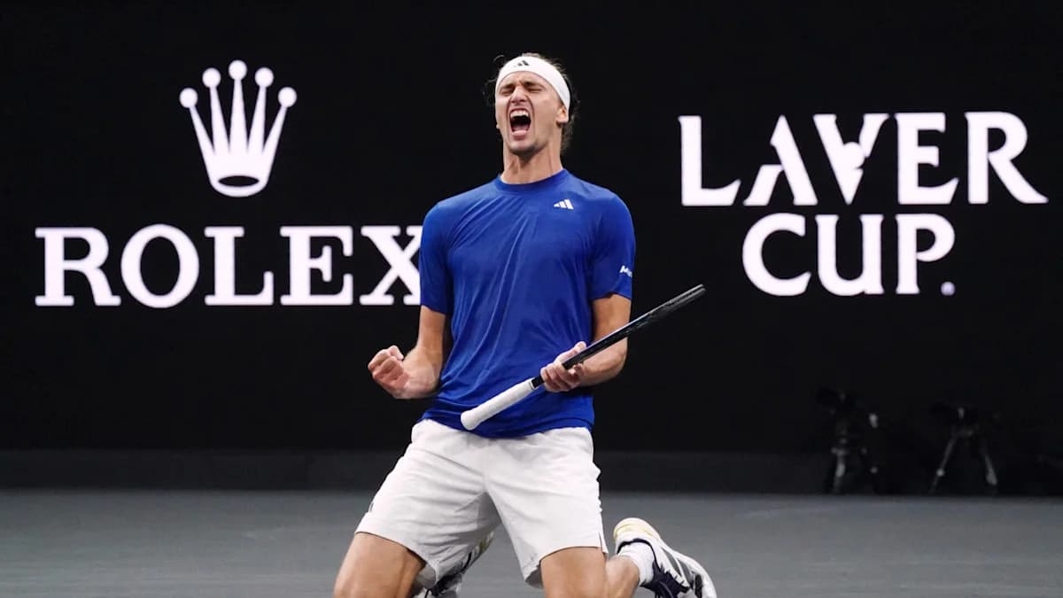 Alexander Zverev Secures Laver Cup Victory for Team Europe with Straight-Set Win Over Learner Tien