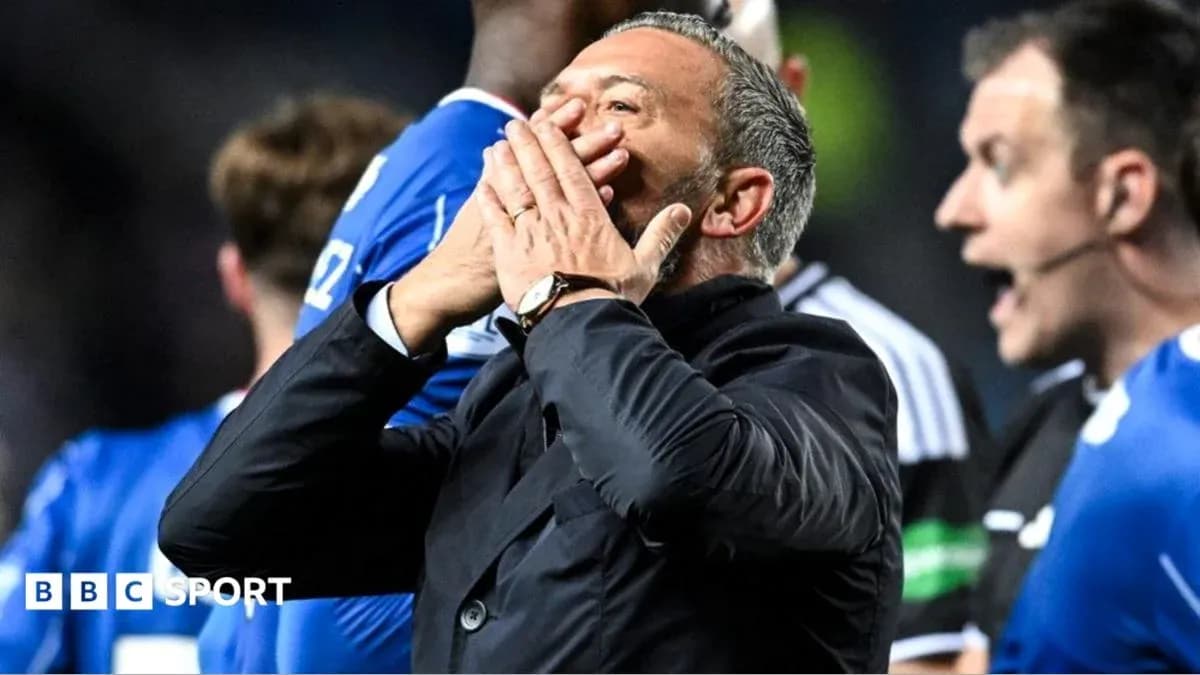 Coach expressing frustration during a match Coach expressing frustration during a match