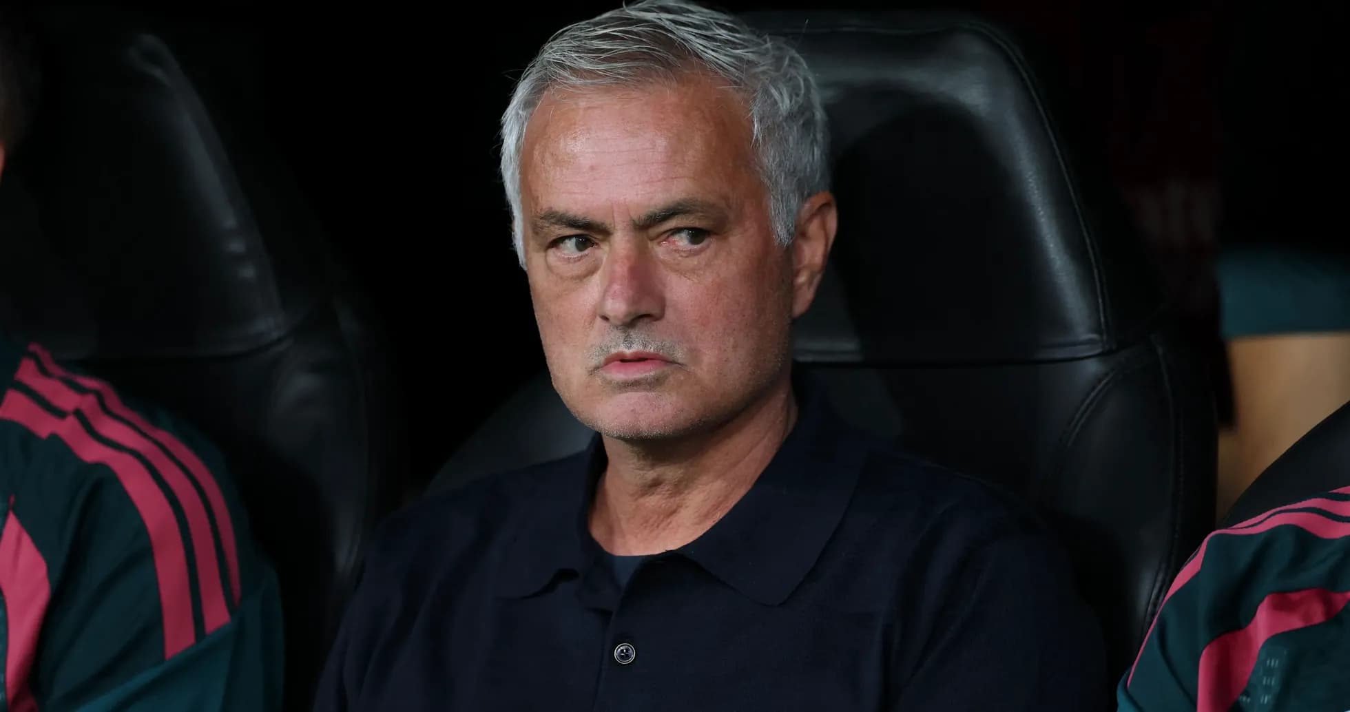 Manager seated on bench during match Manager seated on bench during match