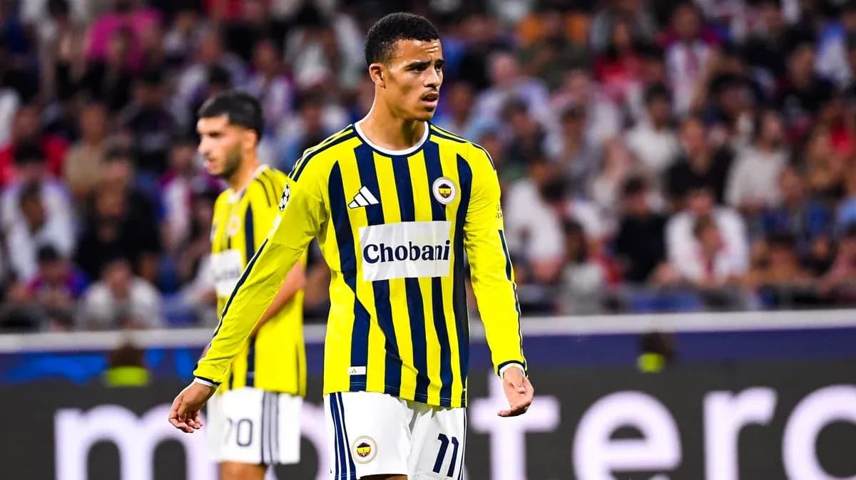Fenerbahçe player on field during match Fenerbahçe player on field during match