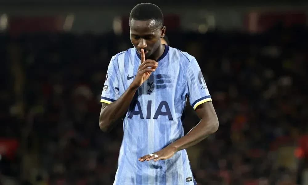 Player gesturing during match with shushing sign Player gesturing during match with shushing sign
