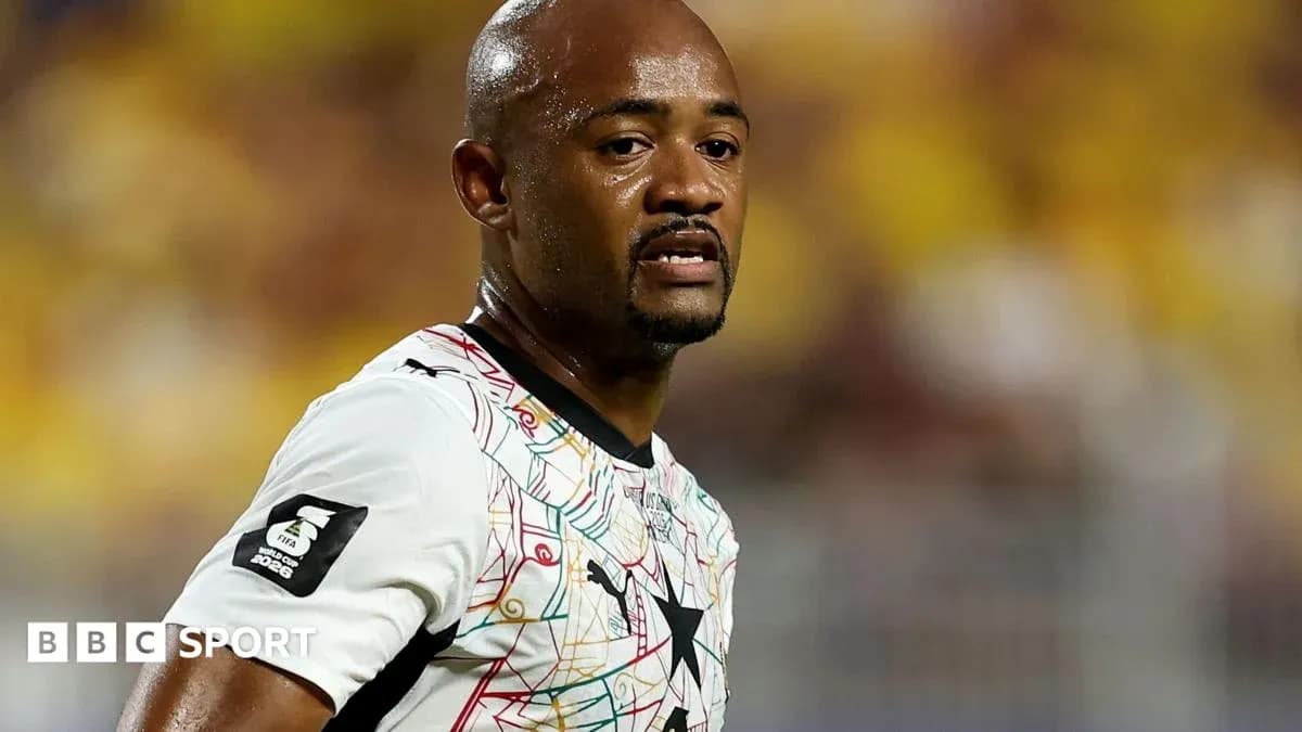 Ghana player on field during match Ghana player on field during match