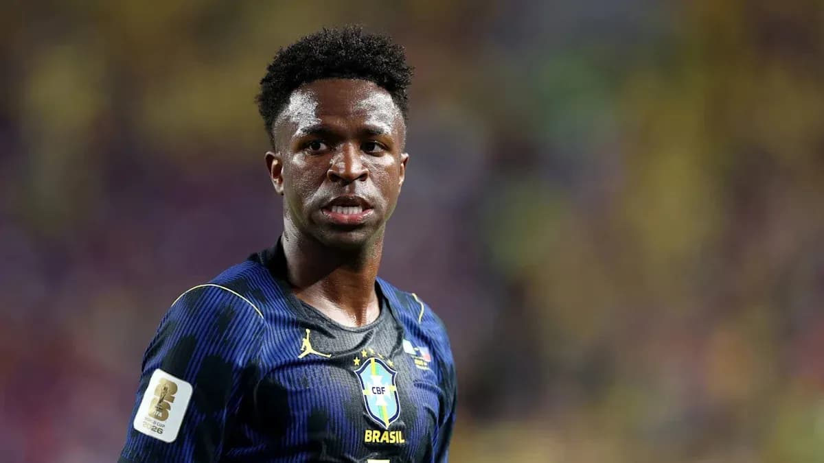 Player in Brazil jersey during match action Player in Brazil jersey during match action