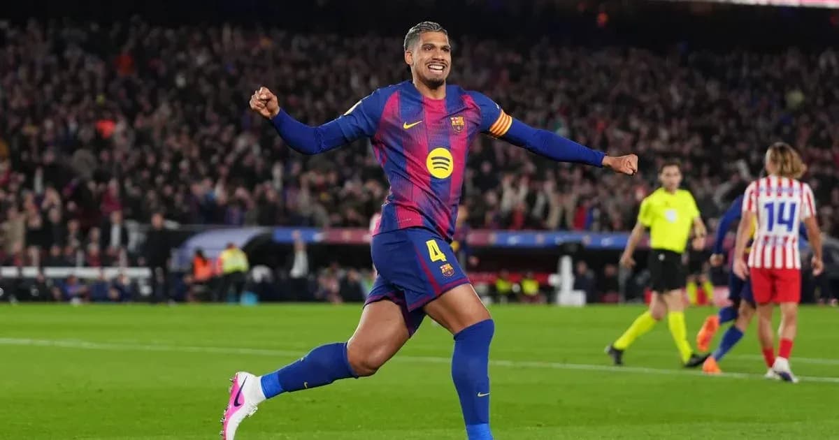 Barcelona player celebrating a goal during match Barcelona player celebrating a goal during match