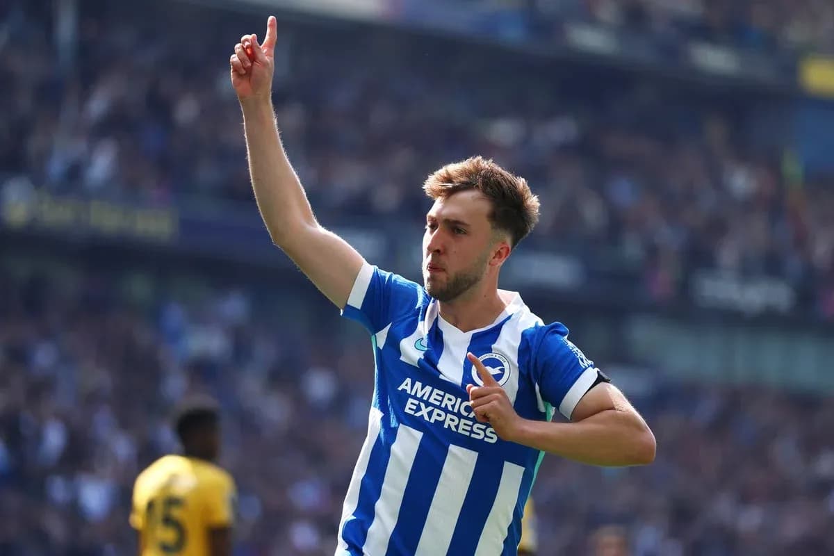 Player celebrating a goal with raised finger Player celebrating a goal with raised finger