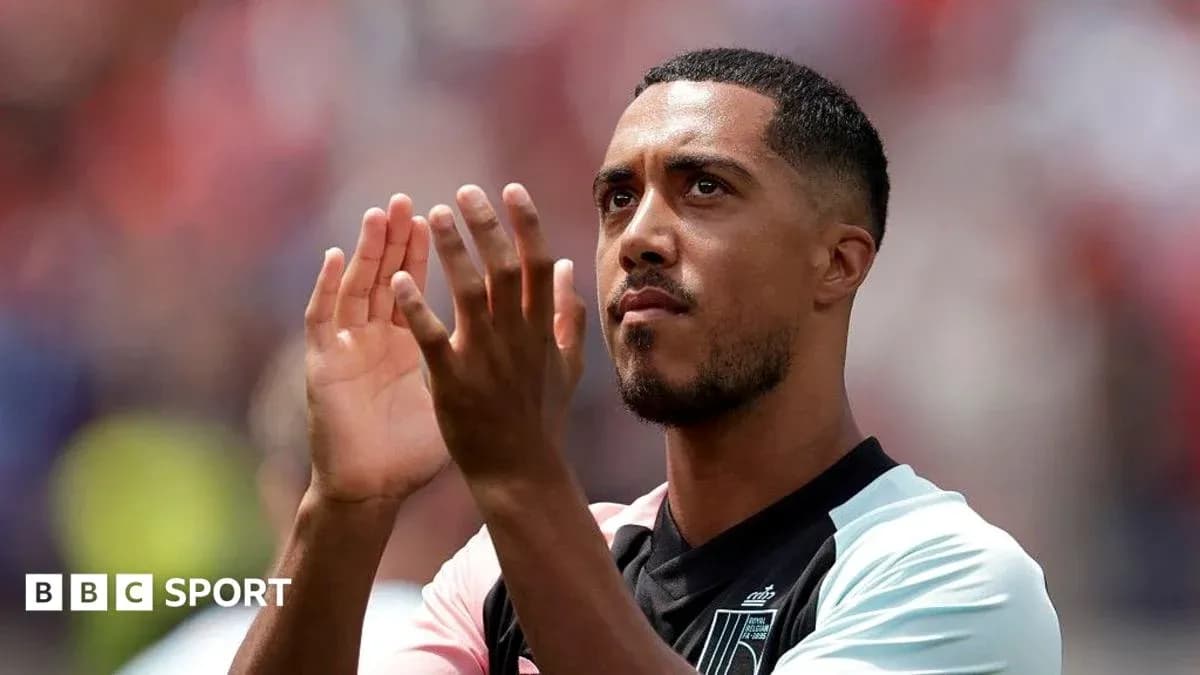 Player applauding fans after the match Player applauding fans after the match