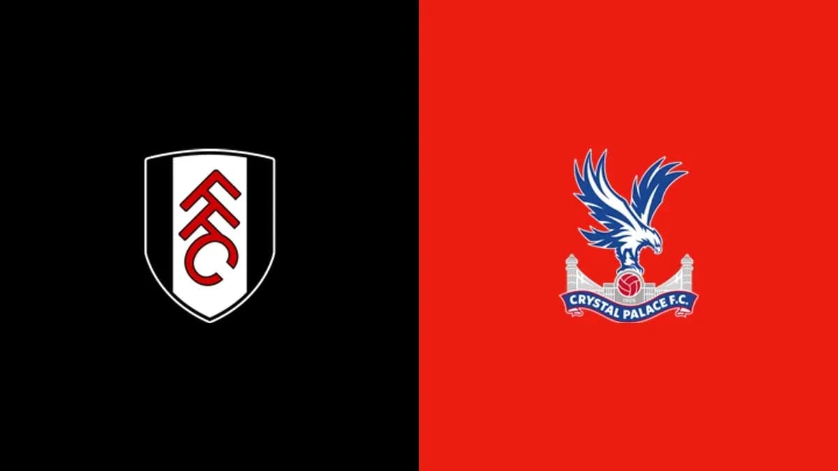 Logos of Fulham and Crystal Palace FC Logos of Fulham and Crystal Palace FC
