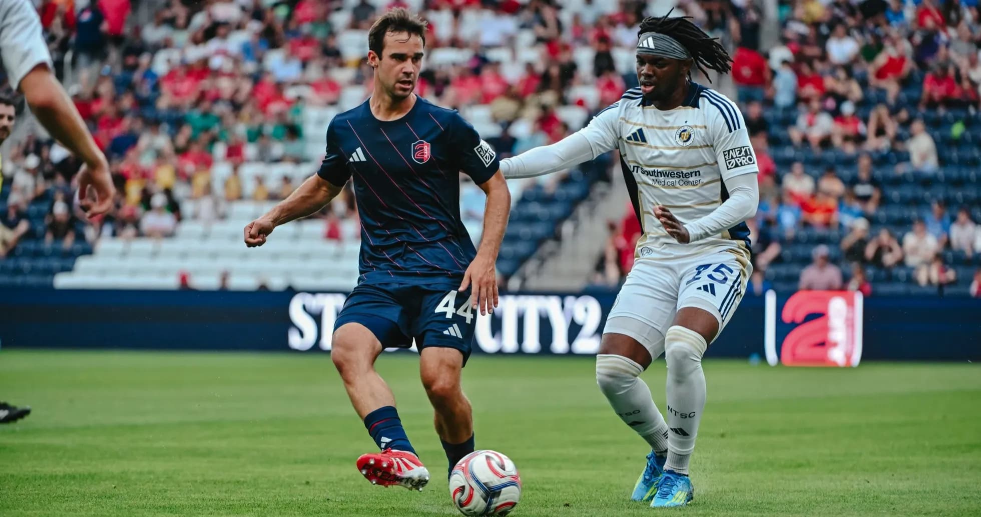 Players competing during St. Louis City II match Players competing during St. Louis City II match