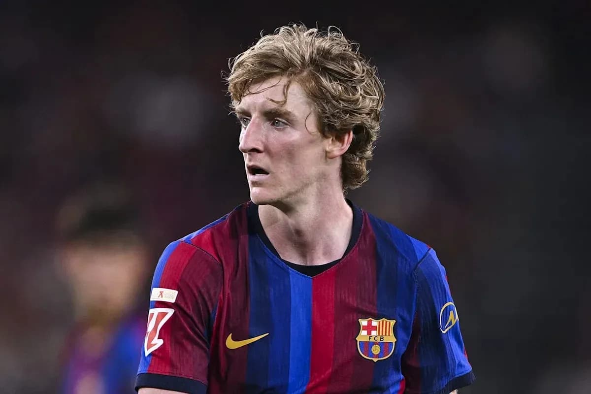 Barcelona player during a match on the field Barcelona player during a match on the field