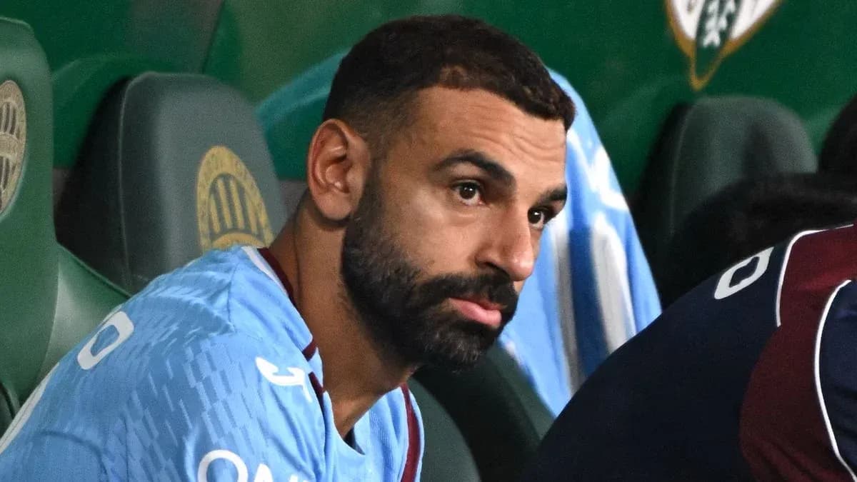 Player seated on bench during match Player seated on bench during match