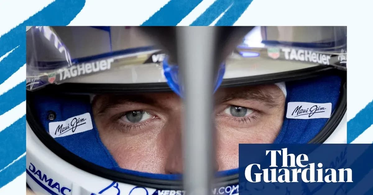 Close-up of a driver wearing a racing helmet Close-up of a driver wearing a racing helmet