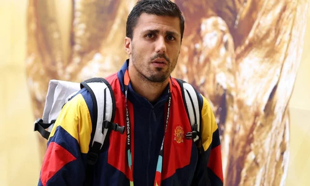 Player wearing national team jacket at event Player wearing national team jacket at event