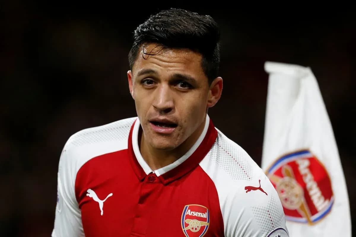 Player wearing Arsenal jersey during match Player wearing Arsenal jersey during match