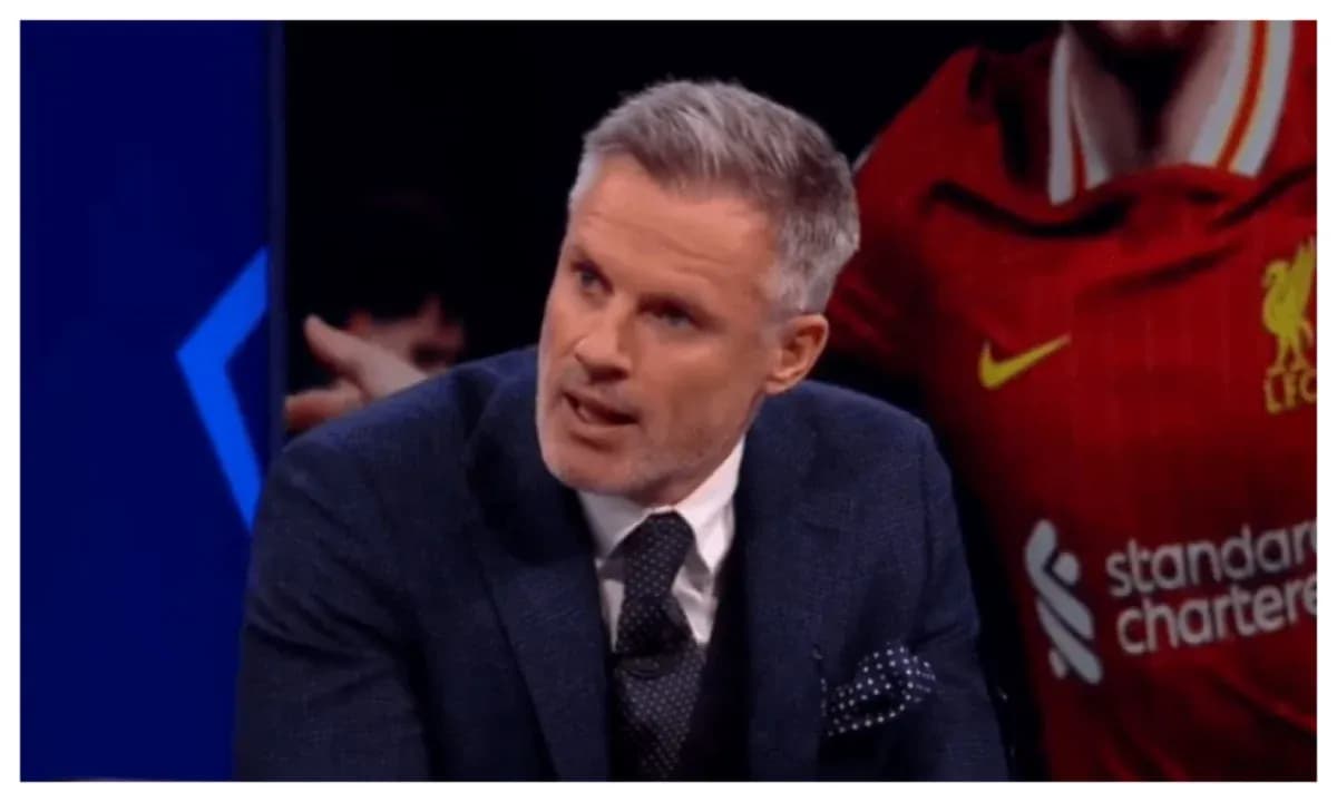Sport analyst discussing football on set Sport analyst discussing football on set