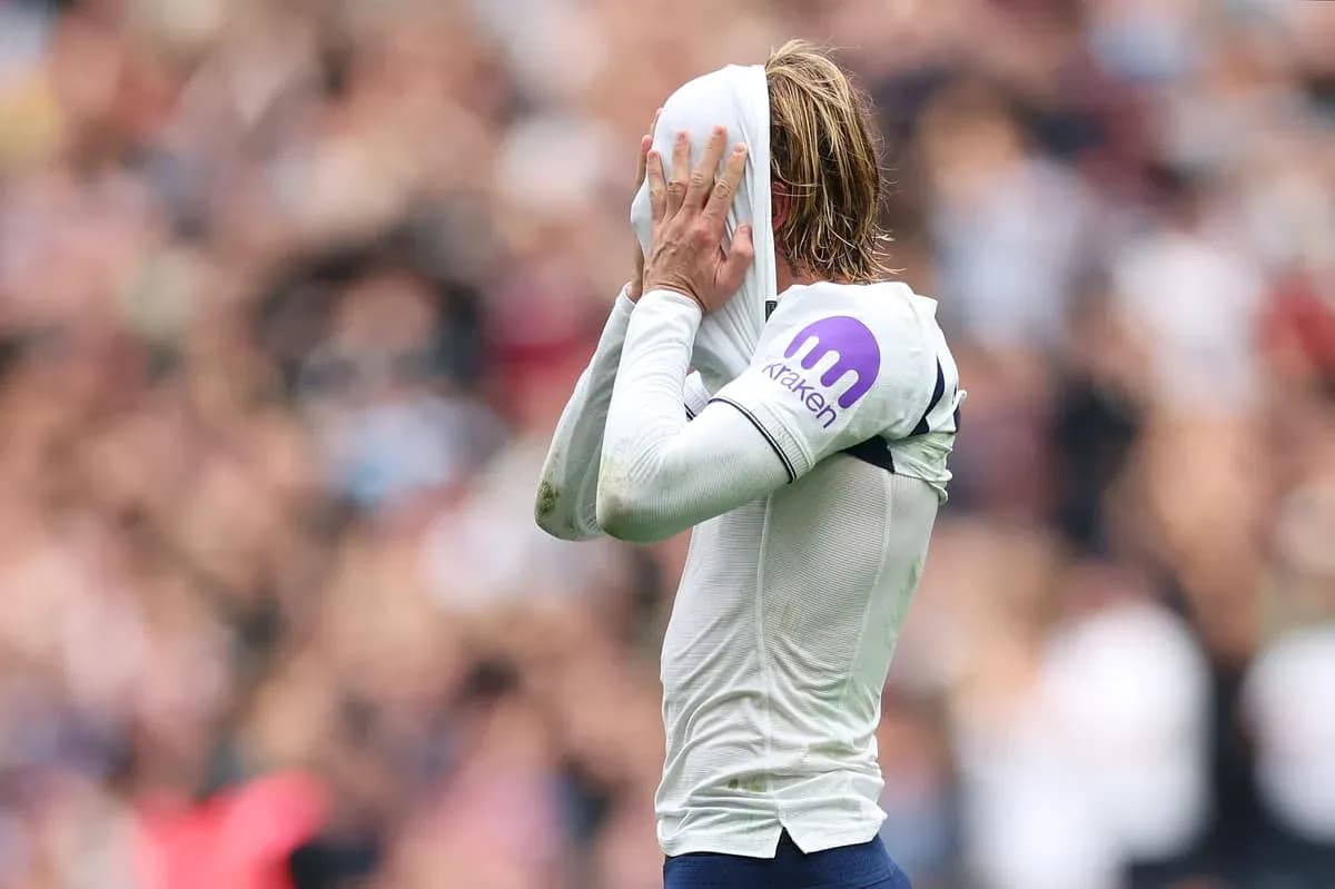 Player removing jersey during match action Player removing jersey during match action