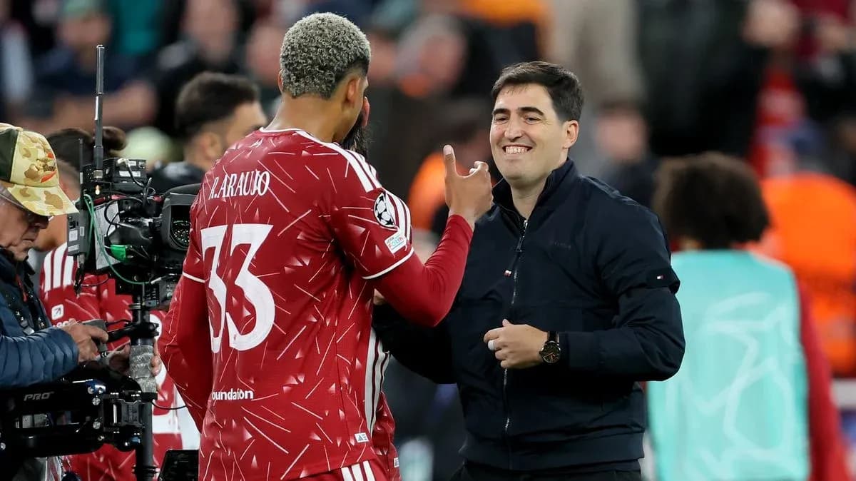 Player greeting coach during match warm-up Player greeting coach during match warm-up