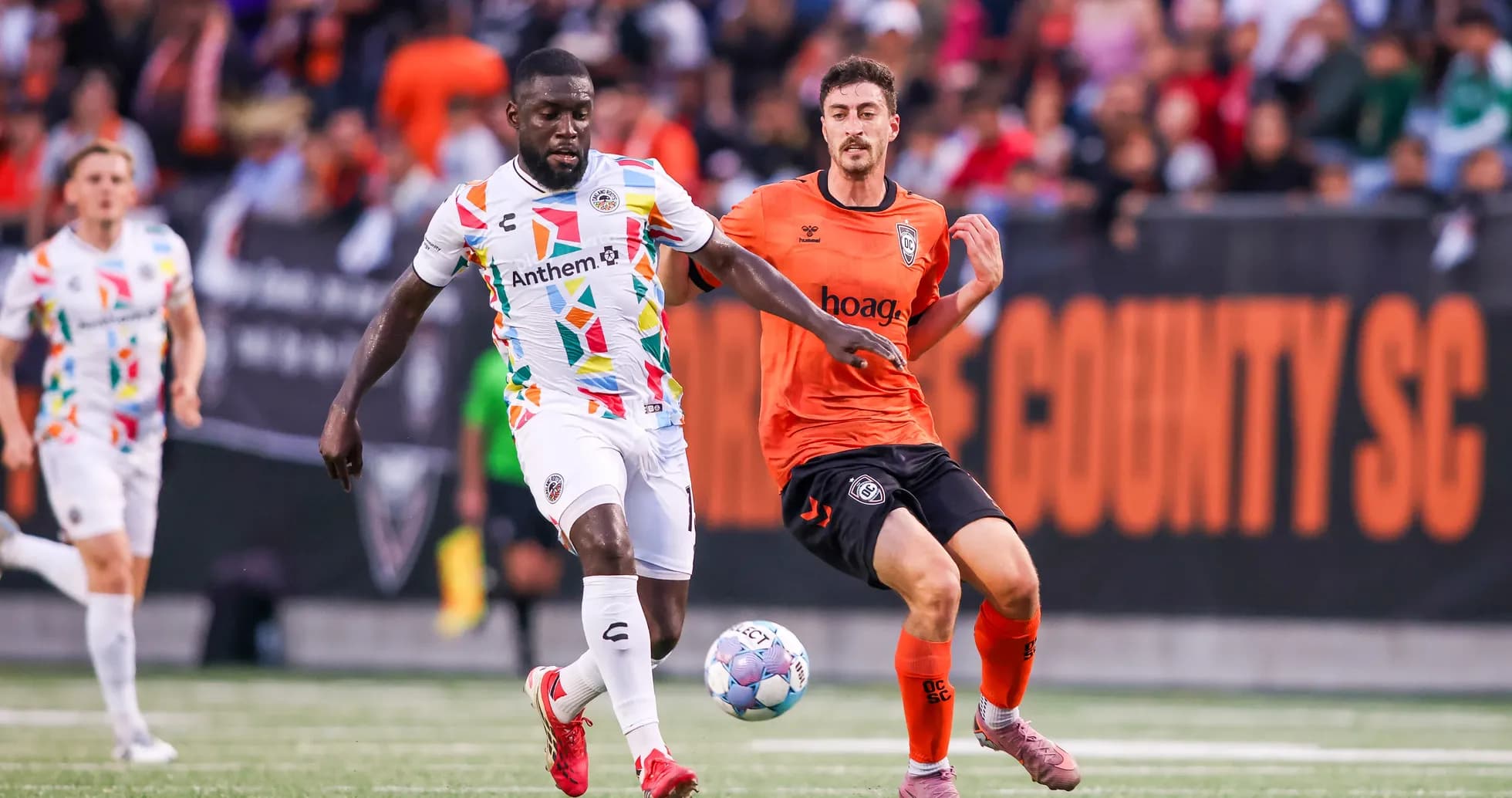Player dribbling the ball during match Player dribbling the ball during match