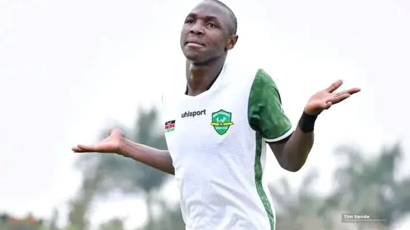 Player celebrating a goal on the field Player celebrating a goal on the field