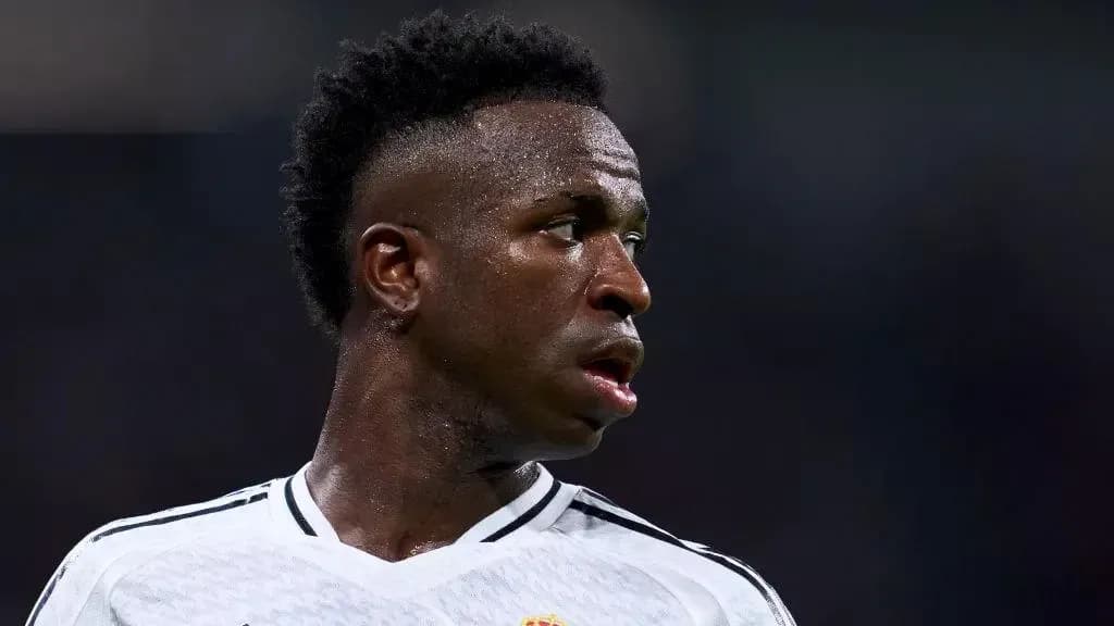 Vinícius Júnior during a match with Real Madrid Vinícius Júnior during a match with Real Madrid