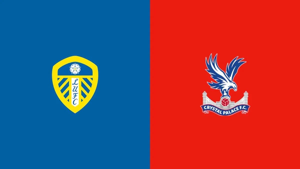 Logos of Leeds United and Crystal Palace FC Logos of Leeds United and Crystal Palace FC