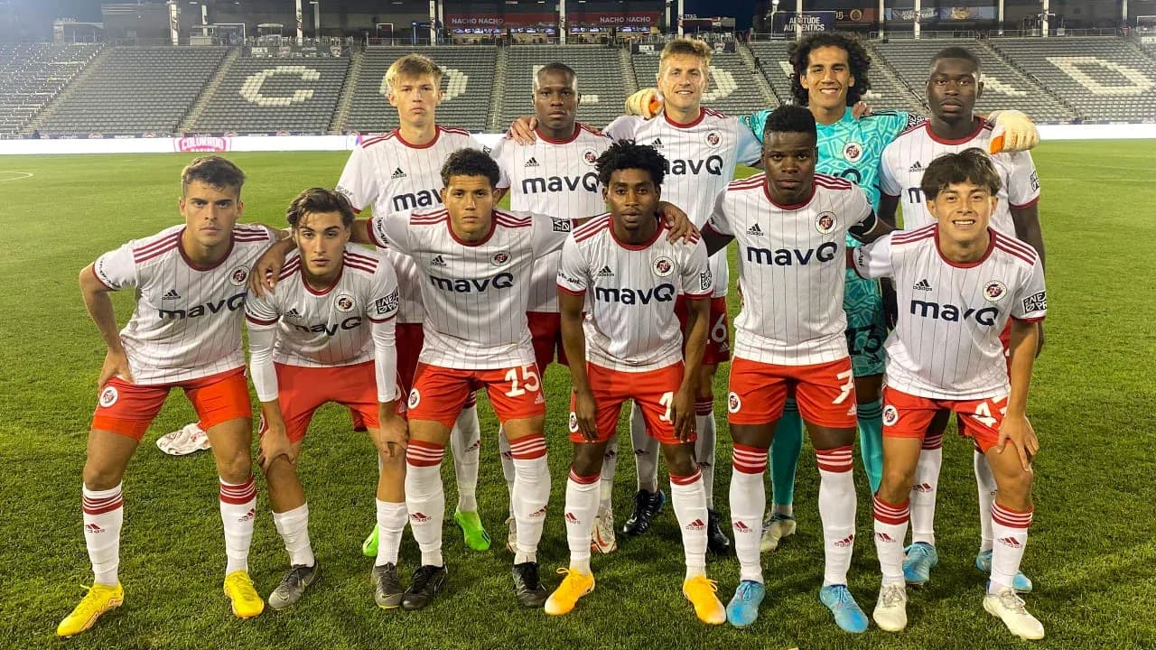 North Texas MLS Next Pro team lineup photo North Texas MLS Next Pro team lineup photo