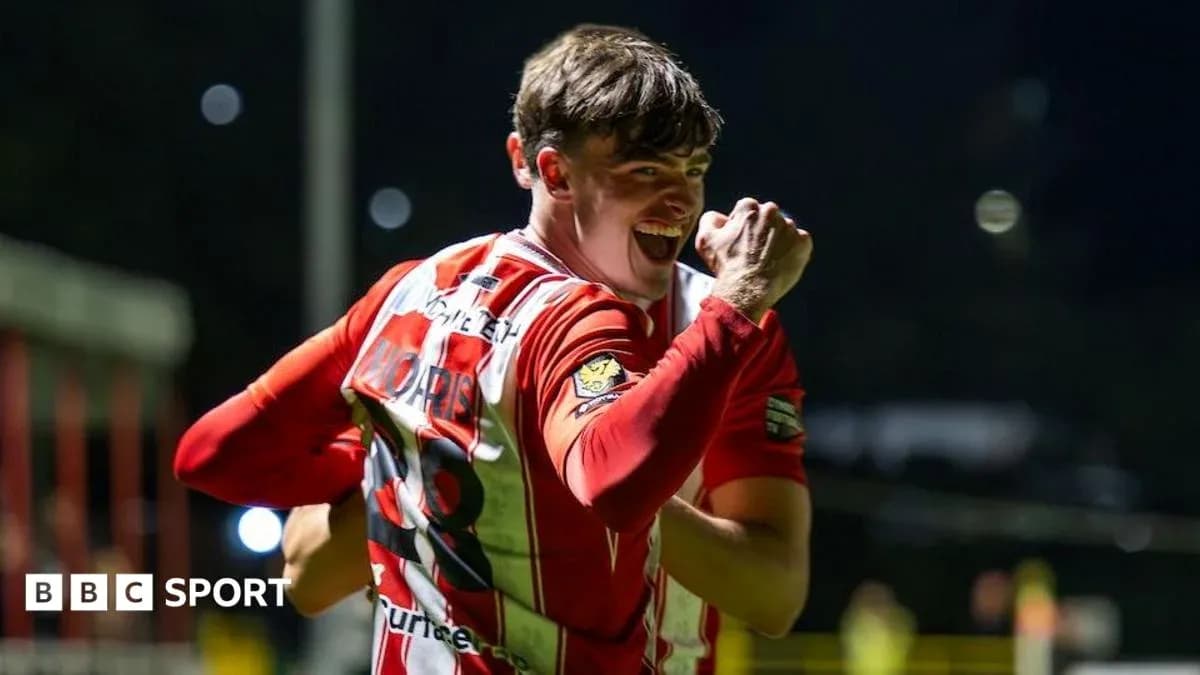 Player celebrating after scoring a goal Player celebrating after scoring a goal