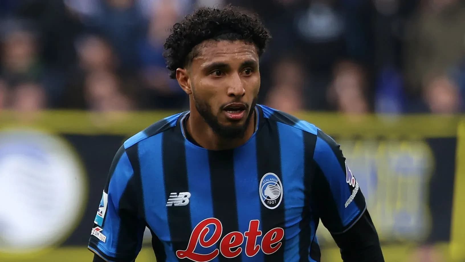Player wearing Atalanta jersey during match action Player wearing Atalanta jersey during match action