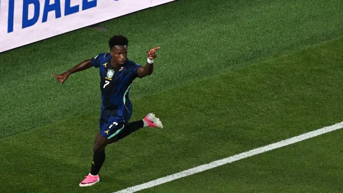 Player celebrating after scoring a goal on field Player celebrating after scoring a goal on field