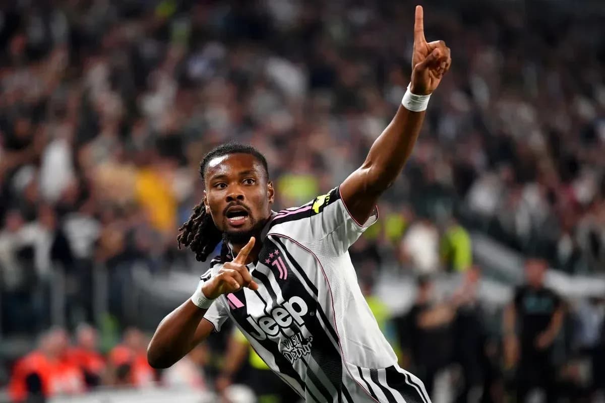 Player celebrating after scoring a goal Player celebrating after scoring a goal