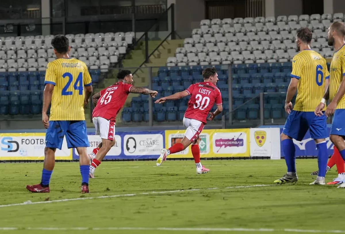 Crvena Zvezda players celebrating a goal Crvena Zvezda players celebrating a goal