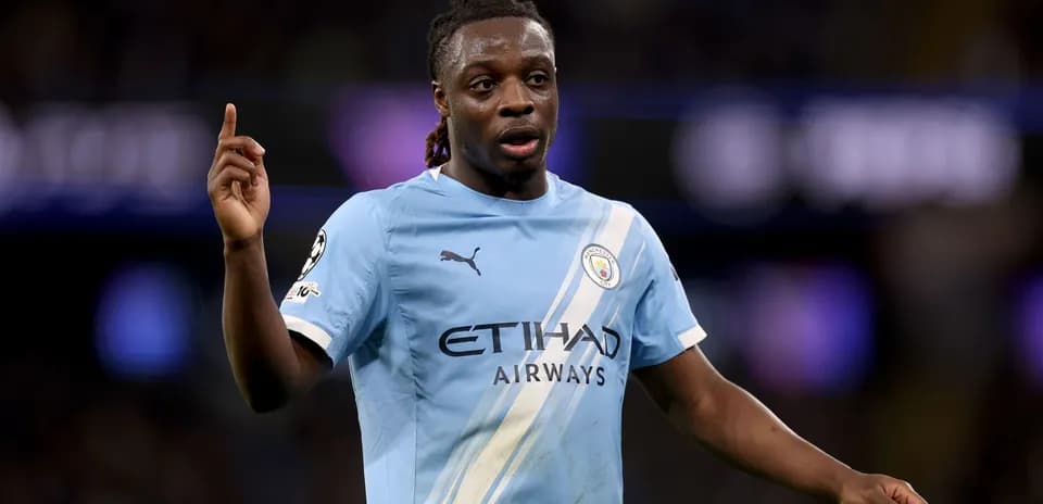 Player gesturing during Manchester City match Player gesturing during Manchester City match