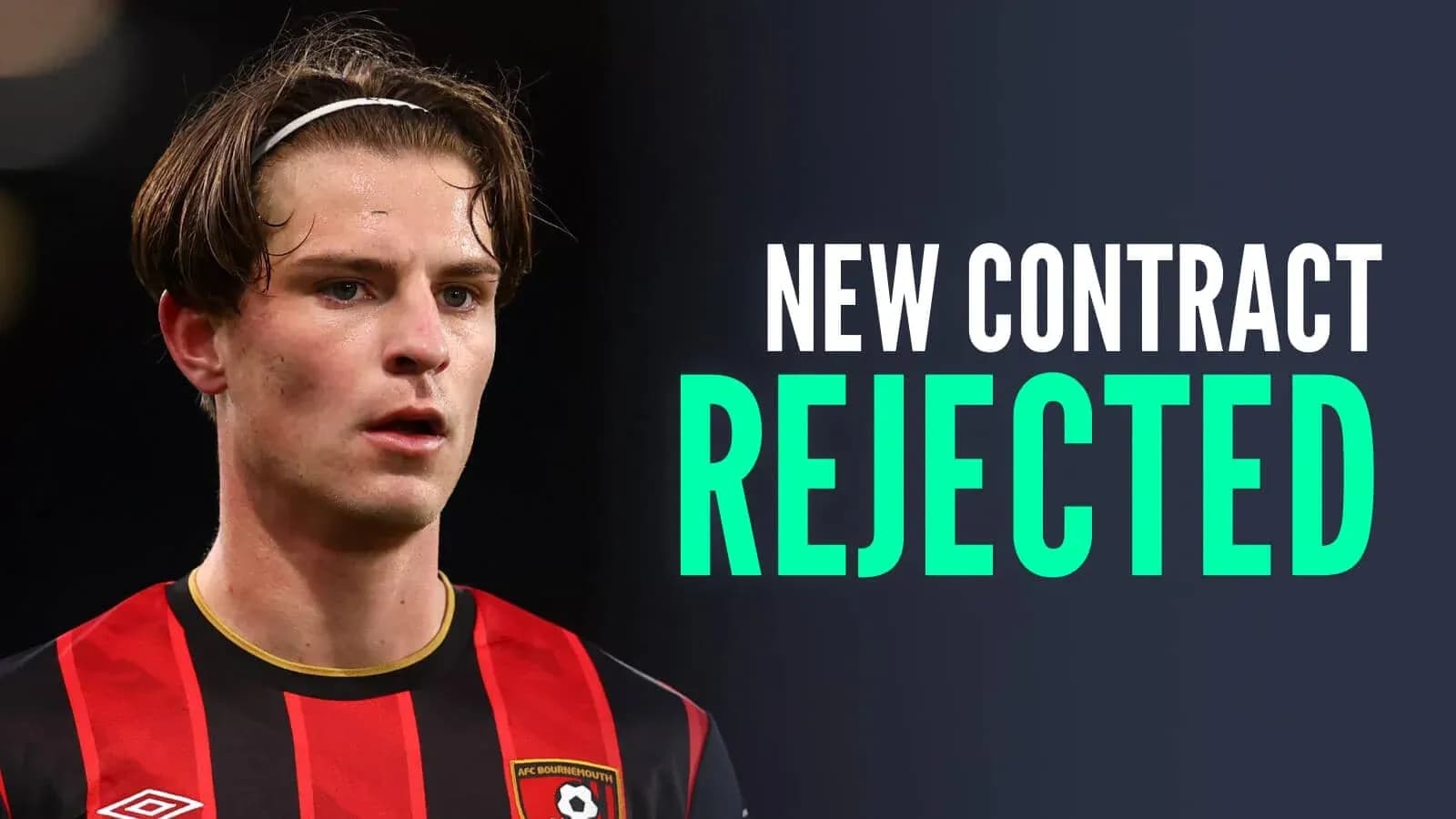 Player in AFC Bournemouth jersey with contract news Player in AFC Bournemouth jersey with contract news