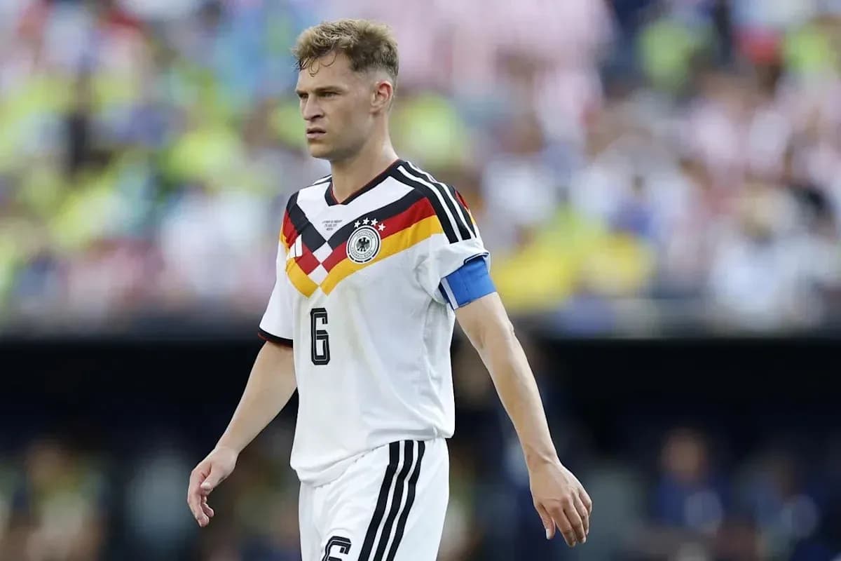 Player wearing Germany kit with captain's armband Player wearing Germany kit with captain's armband