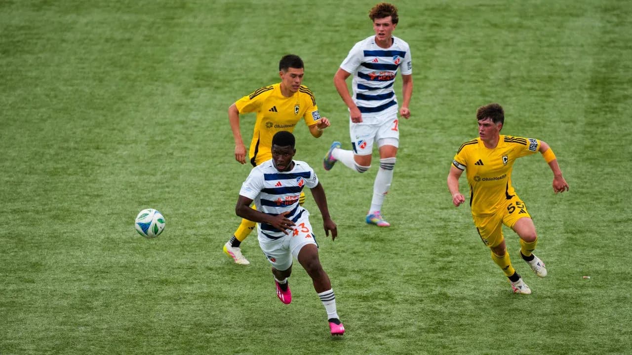 Players competing during FC Cincinnati II match Players competing during FC Cincinnati II match