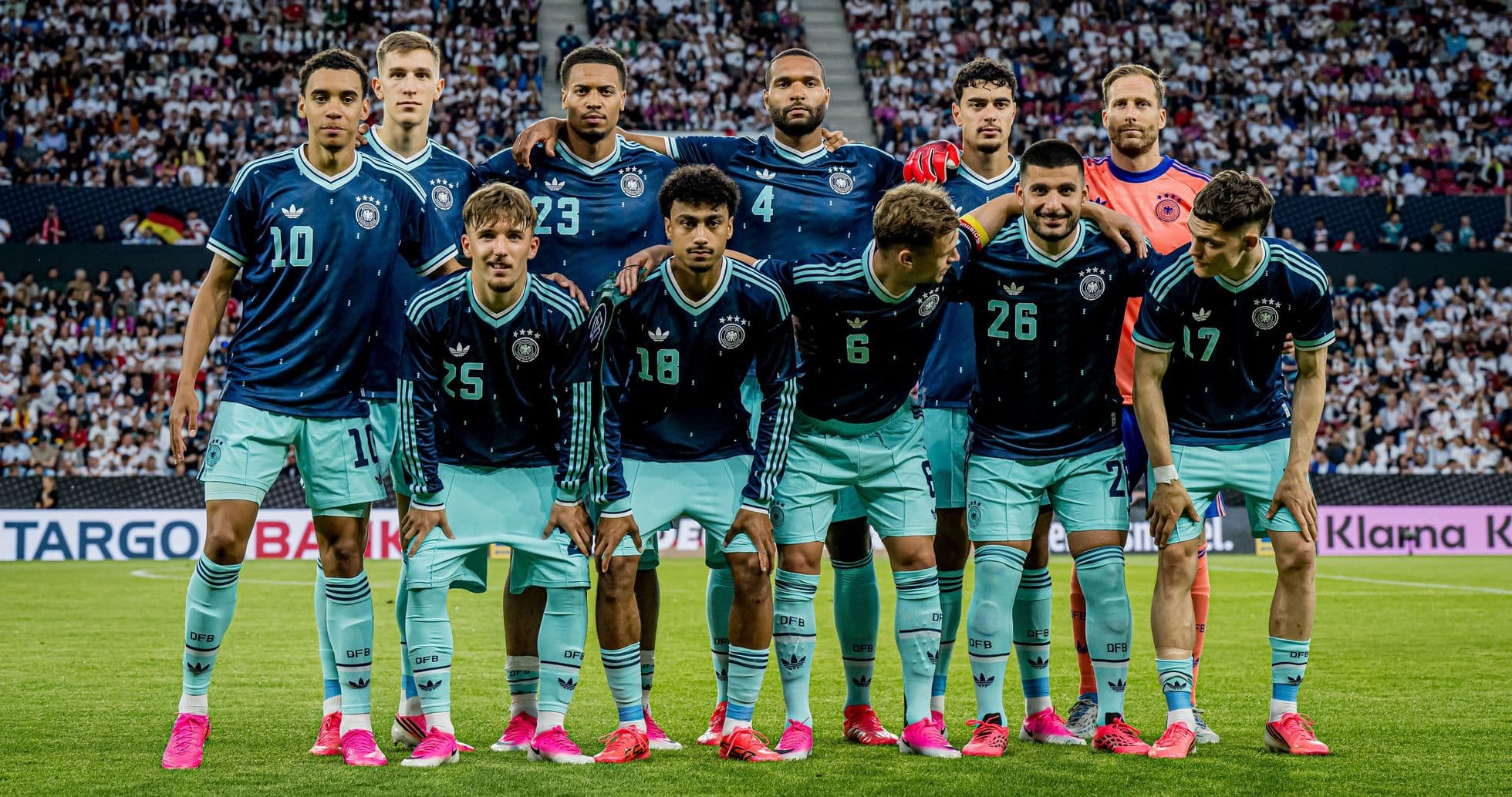 Germany national football team posing for a photo Germany national football team posing for a photo
