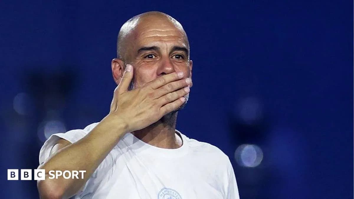 Coach gesturing during a match celebration Coach gesturing during a match celebration