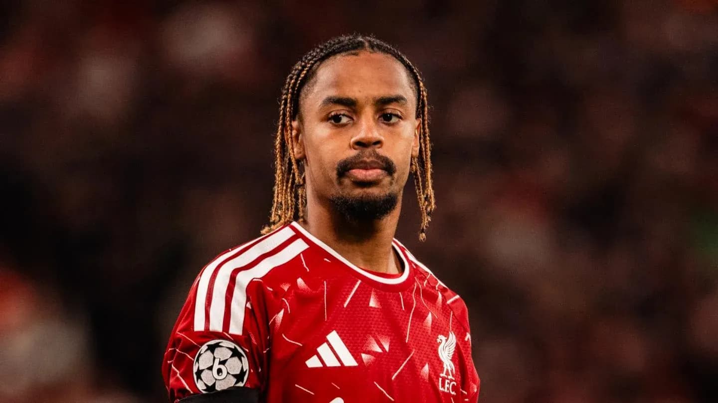 Player in Liverpool kit during match Player in Liverpool kit during match