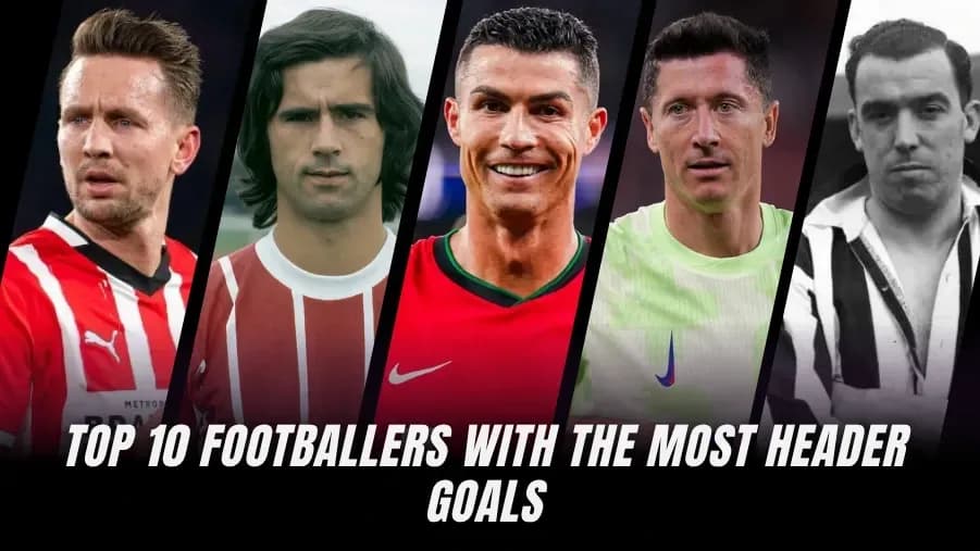 Top 10 Footballers With Most Header Goals in History Top 10 Footballers With Most Header Goals in History