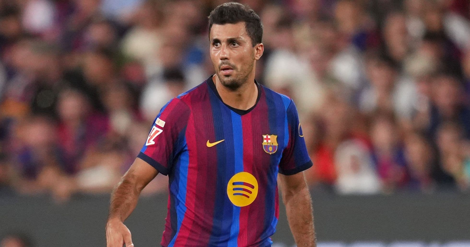 Rodri Debuts as Barcelona Defeat Athletic Club 2-0 at Camp Nou Rodri Debuts as Barcelona Defeat Athletic Club 2-0 at Camp Nou