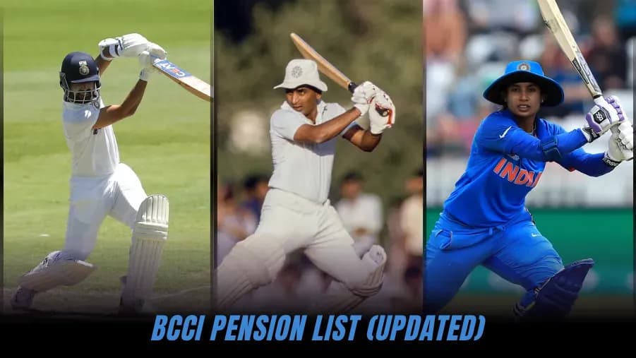 BCCI Pension List: Monthly Payments to Retired Indian Cricketers in 2025 BCCI Pension List: Monthly Payments to Retired Indian Cricketers in 2025