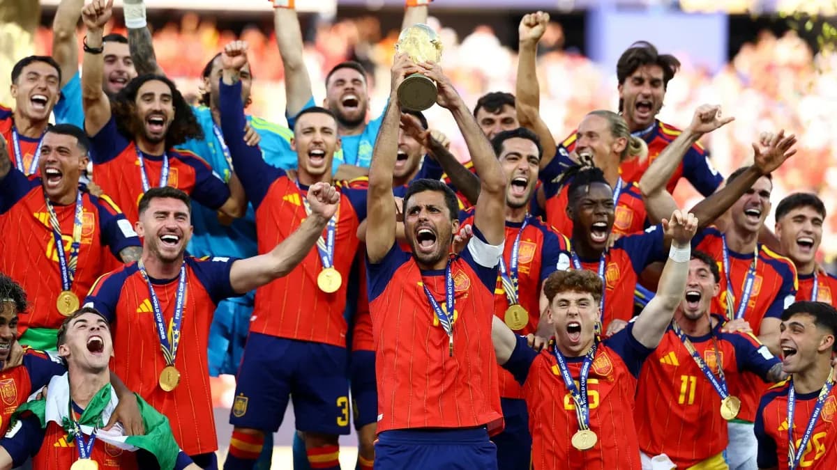 Spain Fans Celebrate World Cup Triumph Across Streets and Stadiums Spain Fans Celebrate World Cup Triumph Across Streets and Stadiums