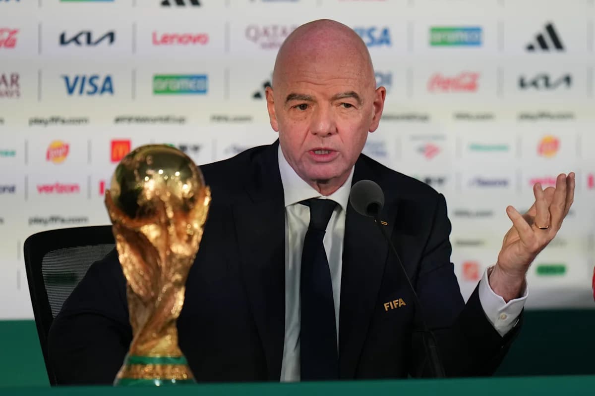 Gianni Infantino Responds to Critics Amid 2026 World Cup Celebrations Gianni Infantino Responds to Critics Amid 2026 World Cup Celebrations