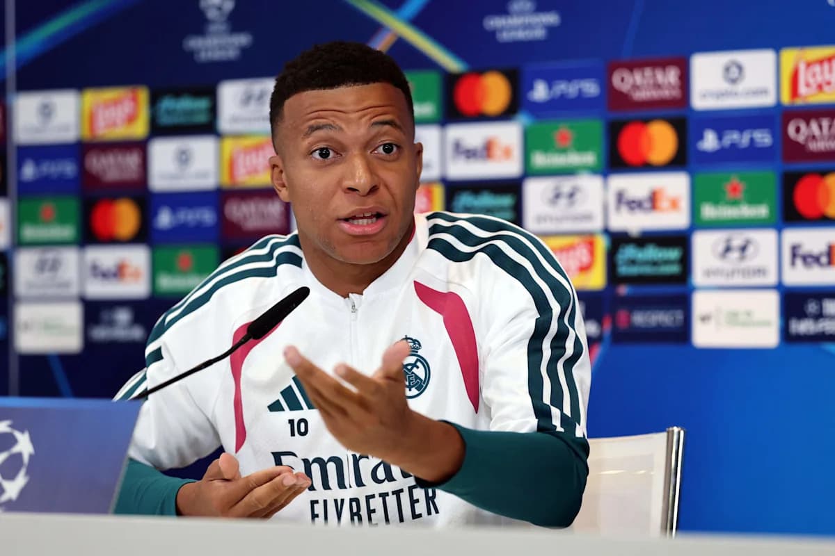 Kylian Mbappé Responds to Criticism Over Defensive Effort Ahead of Champions League Clash Kylian Mbappé Responds to Criticism Over Defensive Effort Ahead of Champions League Clash
