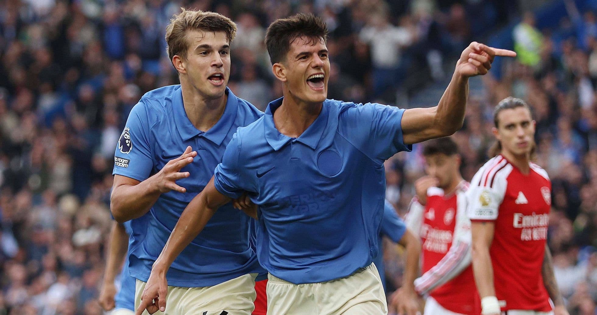 Chema Andres Thrilled by First Brighton Goal in 3-0 Win Over Arsenal Chema Andres Thrilled by First Brighton Goal in 3-0 Win Over Arsenal
